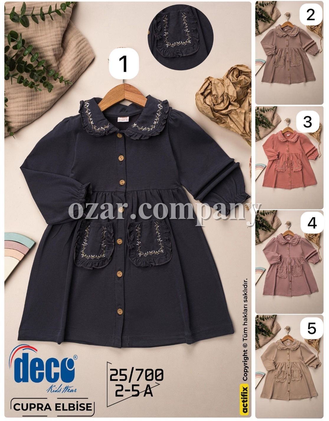 Платье Для Девочки Deco (2-3-4-5лет) 