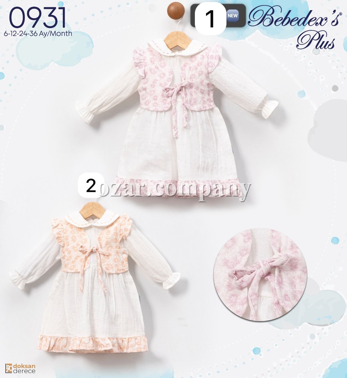Платье Для Девочки Bebedexs (6-12-24-36мес.)
