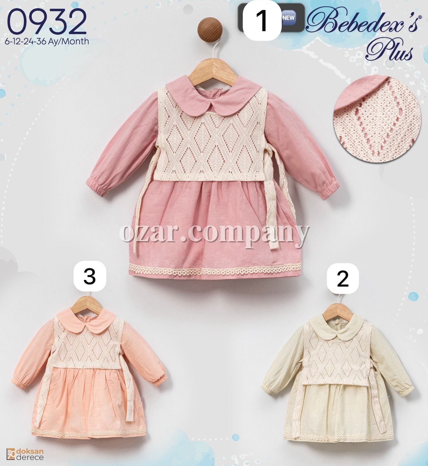 Платье Для Девочки Bebedexs (6-12-24-36мес.)