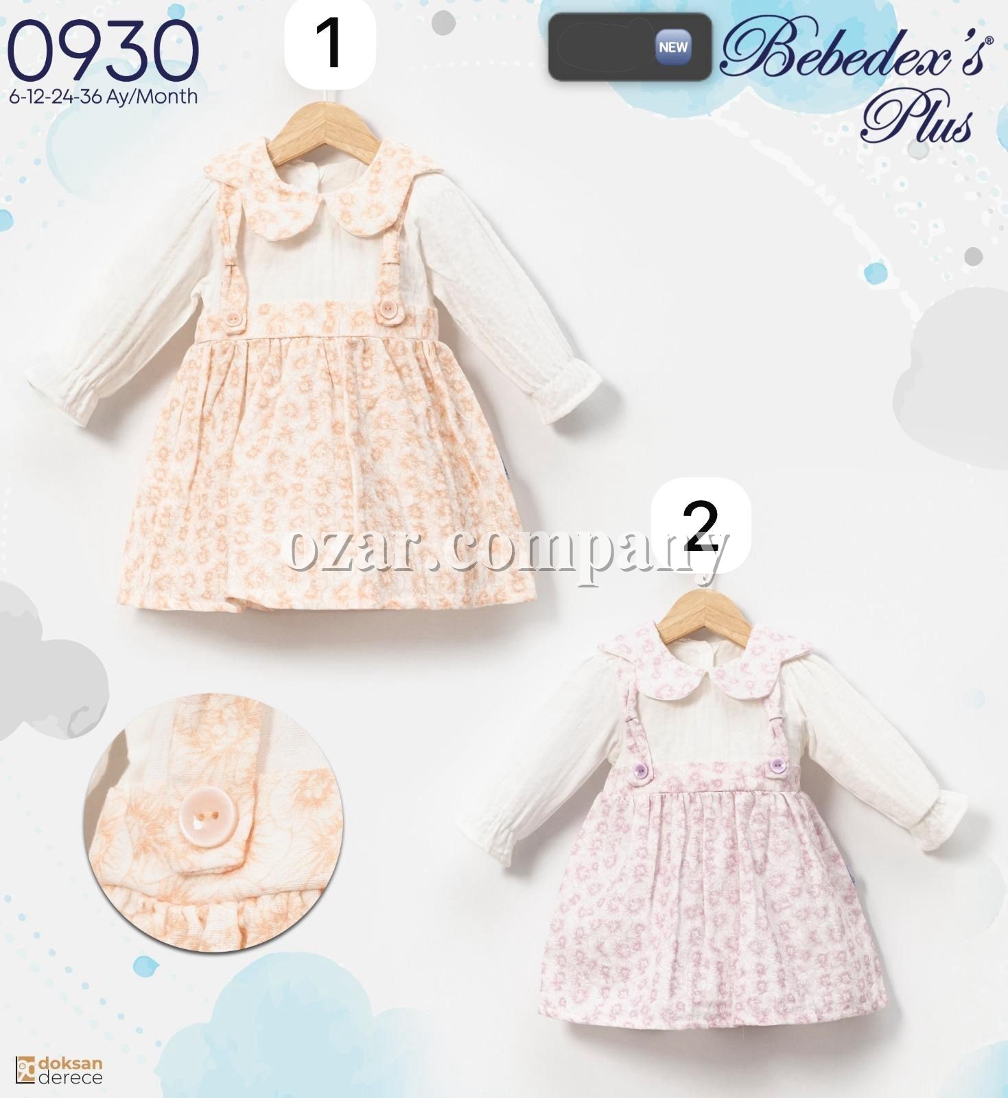 Платье Для Девочки Bebedexs (6-12-24-36мес.)