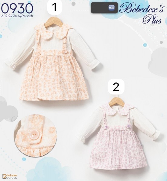 Платье Для Девочки Bebedexs (6-12-24-36мес.)