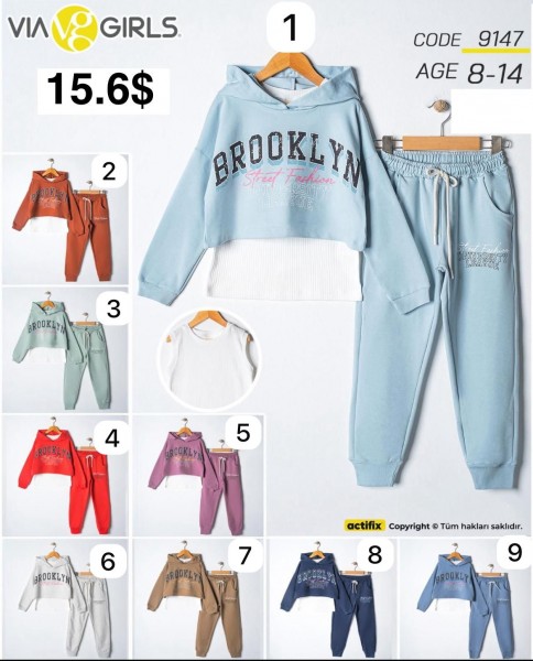 Костюм Для Девочки Via Girls (8-10-12-14лет) 