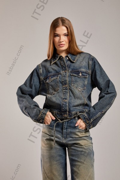 Женский Джинсовый Жакет ITS Basic