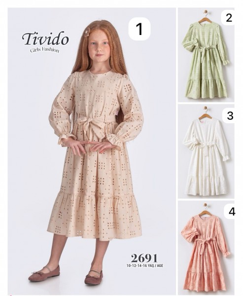 Платье Для Девочки Tivido (10-12-14-16лет)