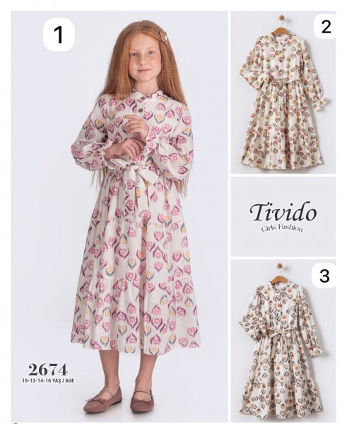 Платье Для Девочки Tivido (10-12-14-16лет)