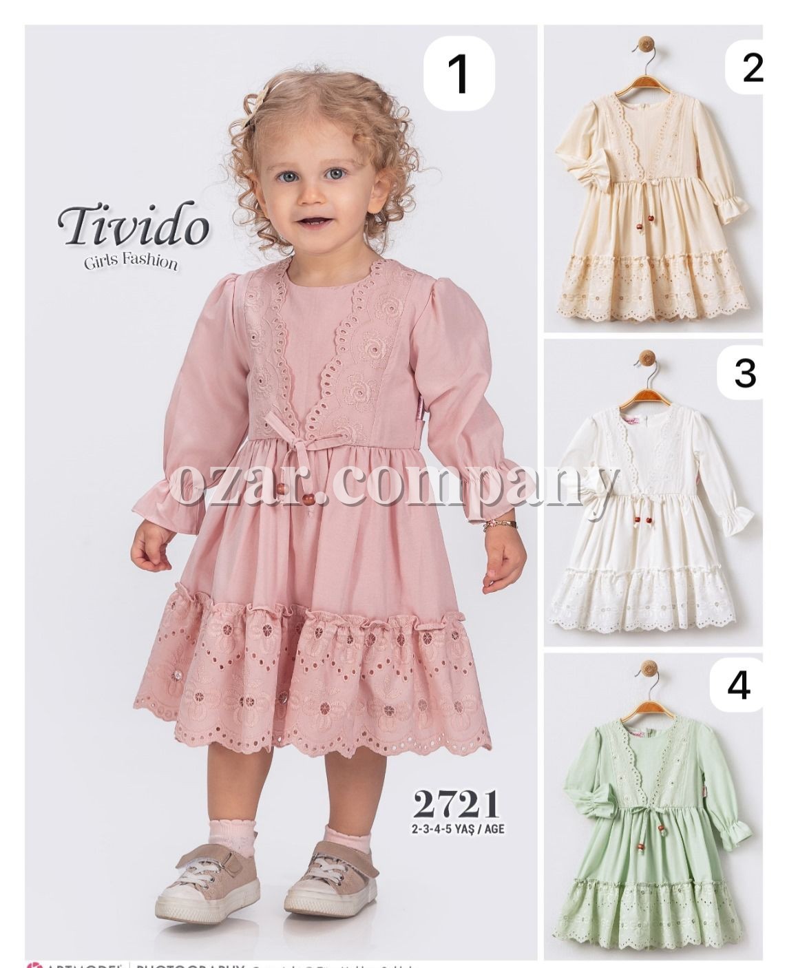 Платье Для Девочки Tivido (2-3-4-5лет) 