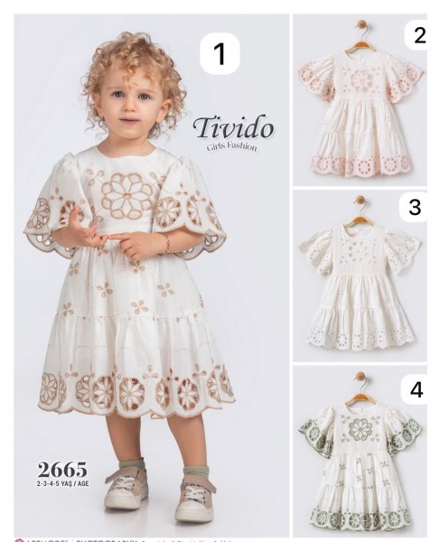 Платье Для Девочки Tivido (2-3-4-5лет) 