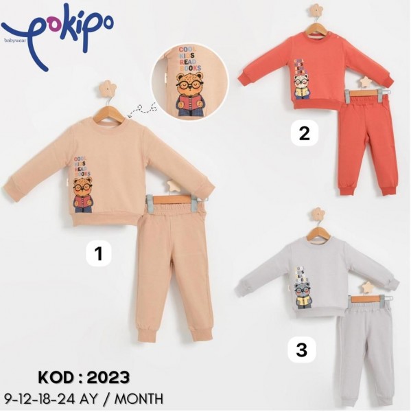 Трикотажный Костюм Для Мальчика Pokipo (9-12-18-24мес.)