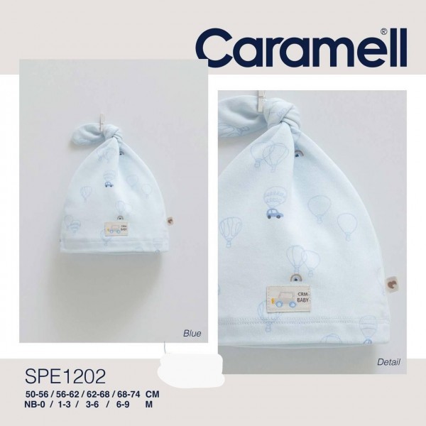 Шапочка Для Мальчика Caramell (0/1-3/3-6/6-9мес.)