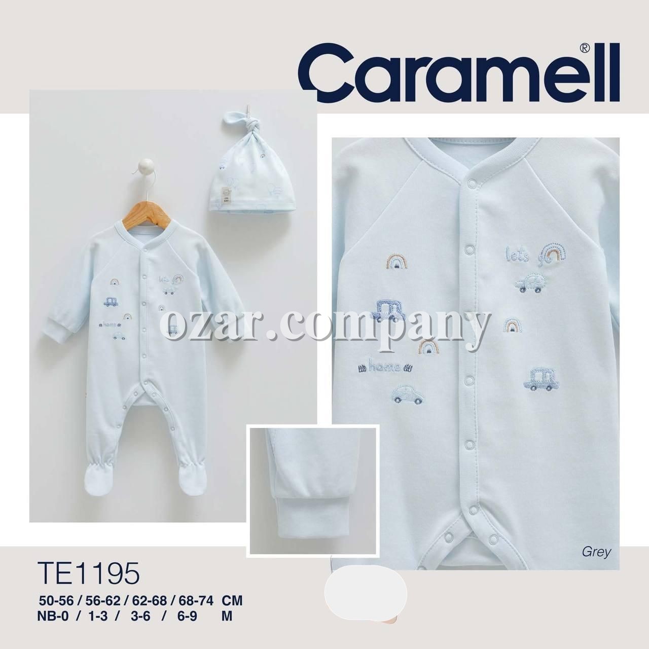 Человечек Для Мальчика Caramell (0/1-3/3-6/6-9мес.)