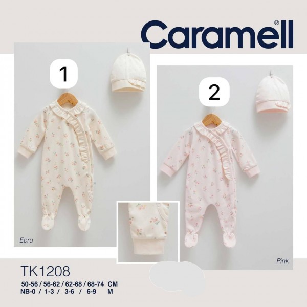 Человечек Для Девочки Caramell (0/1-3/3-6/6-9мес.)