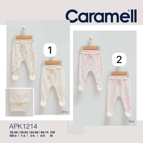 Пара Ползунков Для Девочки Caramell (0/1-3/3-6/6-9мес.)
