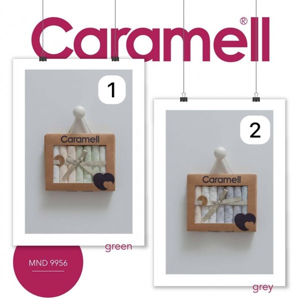 Коробочный Набор Платочков Caramell (0-24мес.)