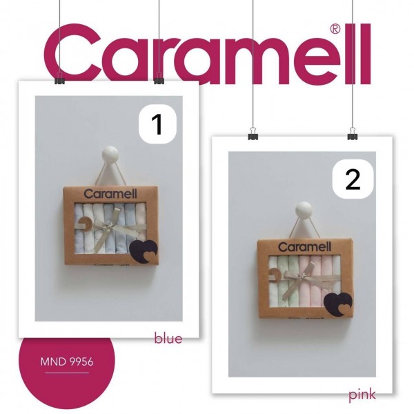 Коробочный Набор Платочков Caramell (0-24мес.)