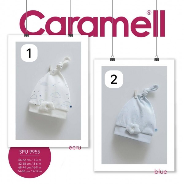 Шапочка Для Новорождённых Caramell (1-3/3-6/6-9/9-12мес.)