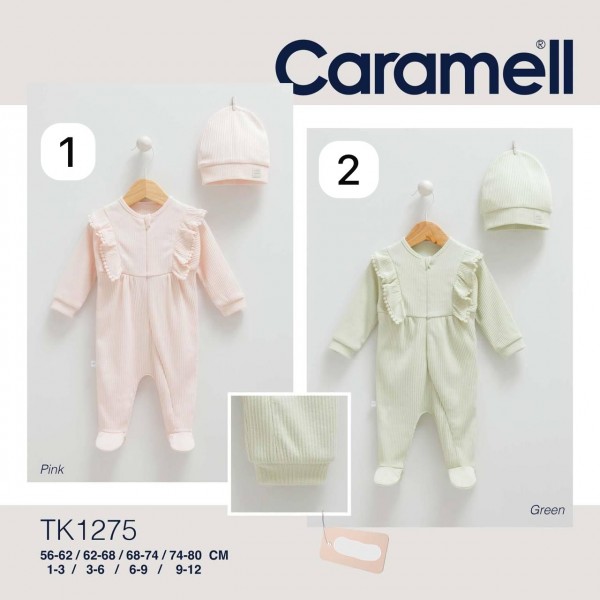 Человечек Для Девочки Caramell (1-3/3-6/6-9/9-12мес.)