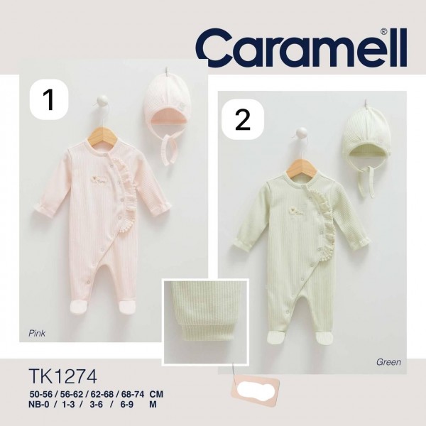 Человечек Для Девочки Caramell (0/1-3/3-6/6-9мес.)