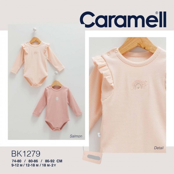 Пара Бодиков Для Девочки Caramell (9-12/12-18/18-24мес.)
