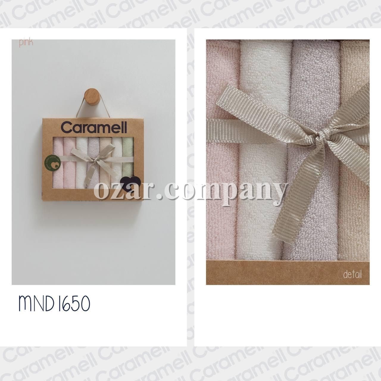 Коробочный Набор Платочков Для Девочки Caramell (0-24мес.)