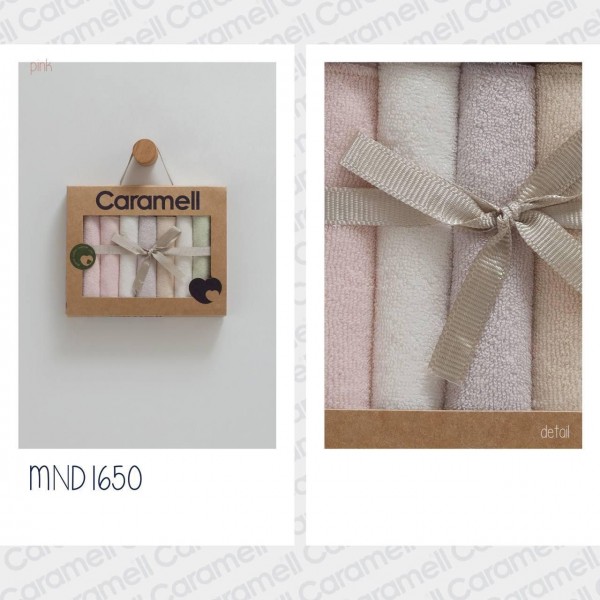 Коробочный Набор Платочков Для Девочки Caramell (0-24мес.)