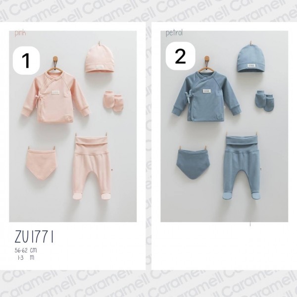 Комплект Для Новорождённых Caramell (1-3мес.)
