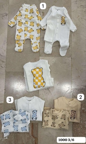 Комплект Человечков Для Мальчика Ballon Baby (3-6мес.)