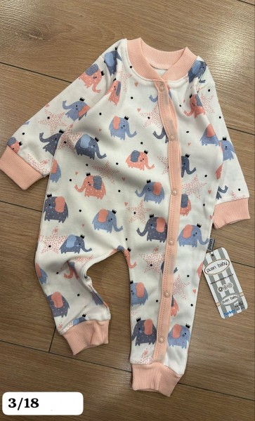 Человечек Для Девочки Puan Baby (3-6/6-9/9-12/12-18мес.)