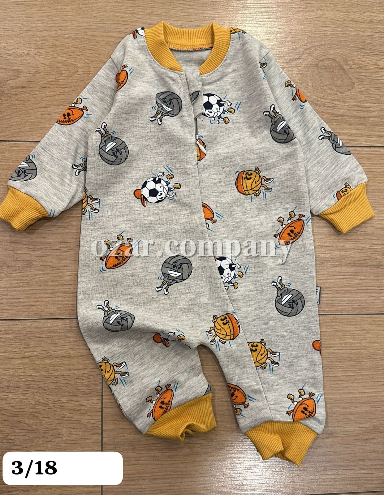 Человечек Для Мальчика Puan Baby (3-6/6-9/9-12/12-18мес.)