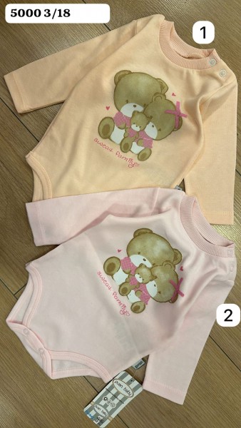 Бодик Для Девочки Puan Baby (3-6/6-9/9-12/12-18мес.)