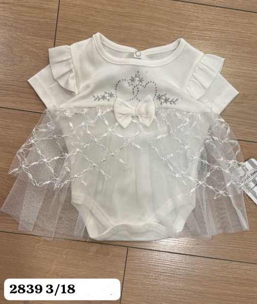Бодик Для Девочки Puan Baby (3-6/6-9/9-12/12-18мес.)