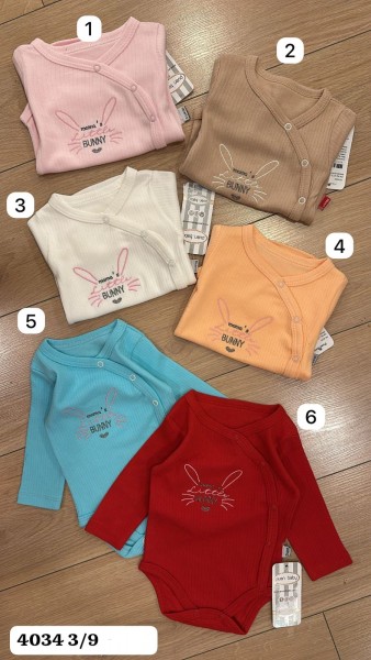 Бодик Для Девочки Puan Baby (3-6-9мес.) 
