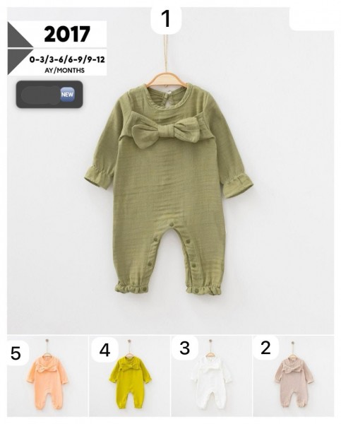 Муслиновый Человечек Для Девочки SD Baby (0-3/3-6/6-9/9-12мес.)