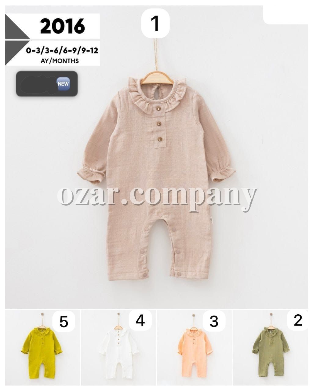 Муслиновый Человечек Для Девочки SD Baby (0-3/3-6/6-9/9-12мес.)