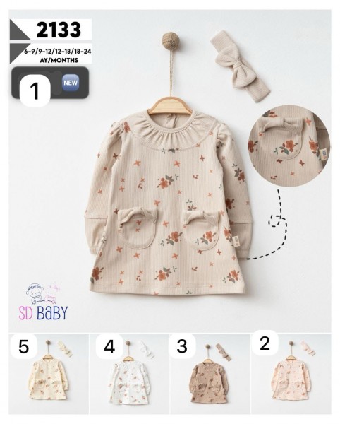 Платье Для Девочки SD Baby (6-9/9-12/12-18/18-24мес.)