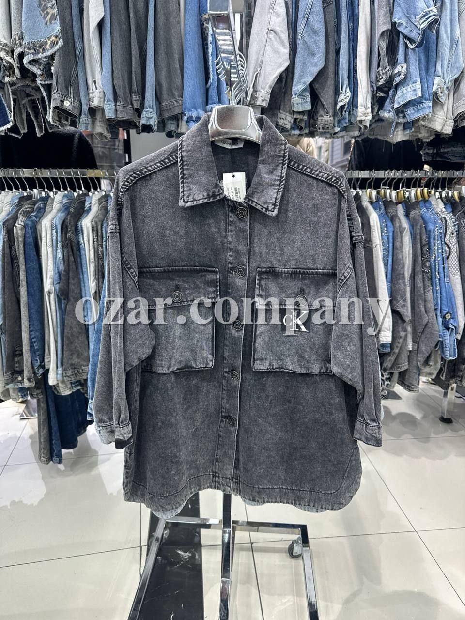 Женский Джинсовый Пиджак Calvin Klein