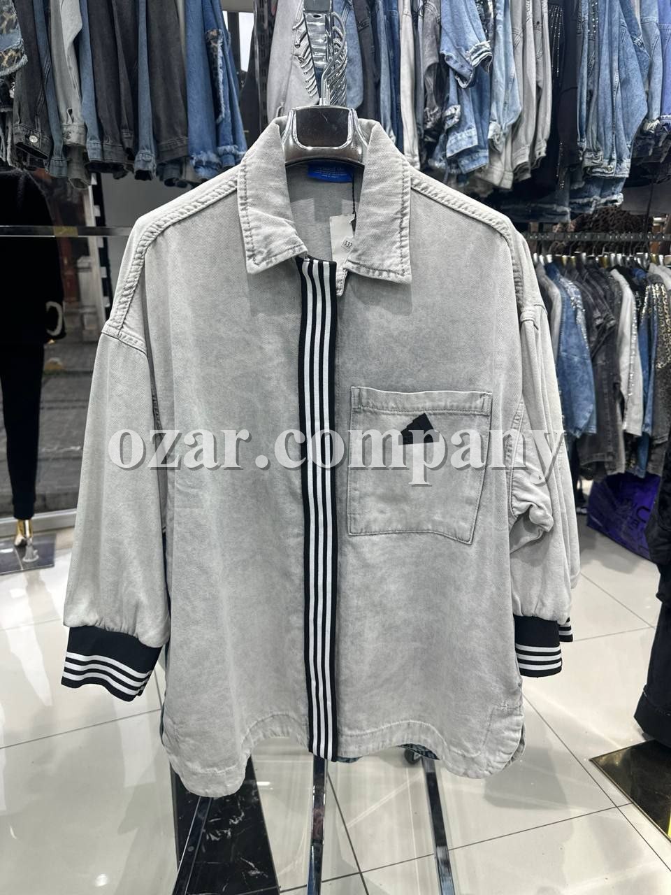 Женский Джинсовый Пиджак Adidas