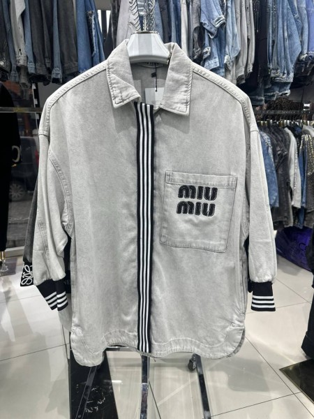 Женский Джинсовый Пиджак Miu Miu