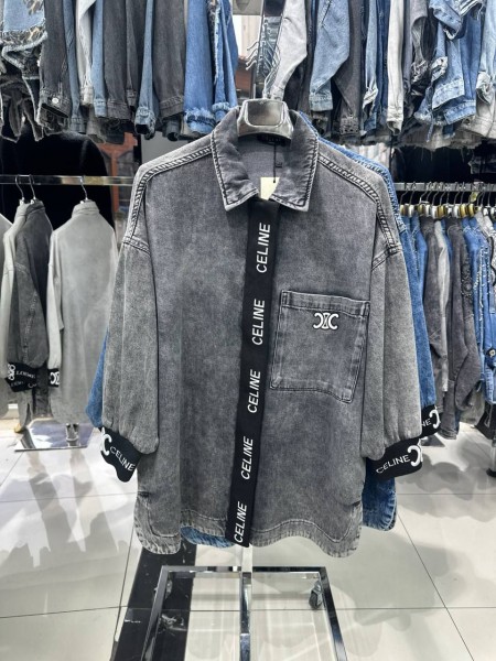 Женский Джинсовый Пиджак Celine