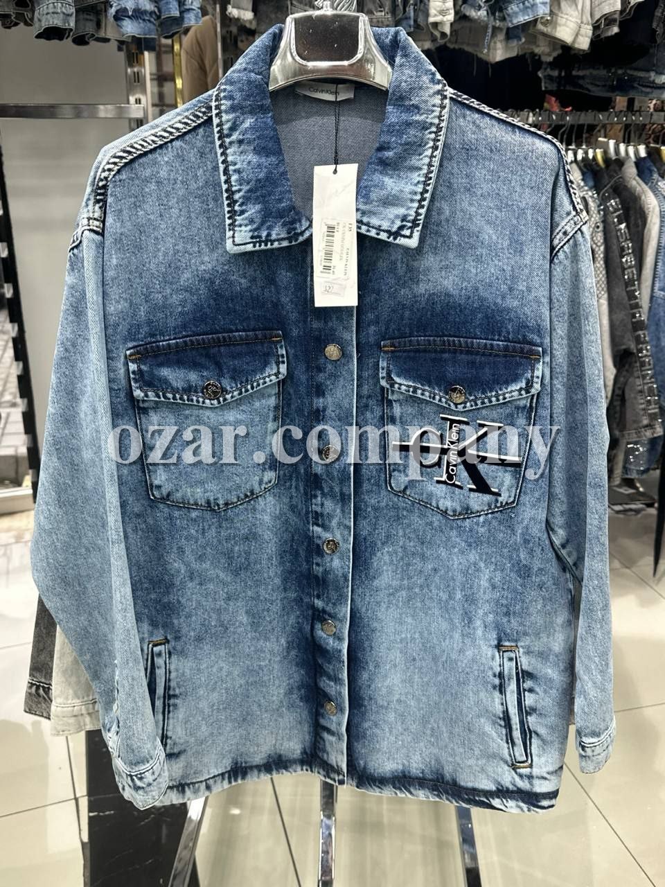 Женский Джинсовый Пиджак Calvin Klein
