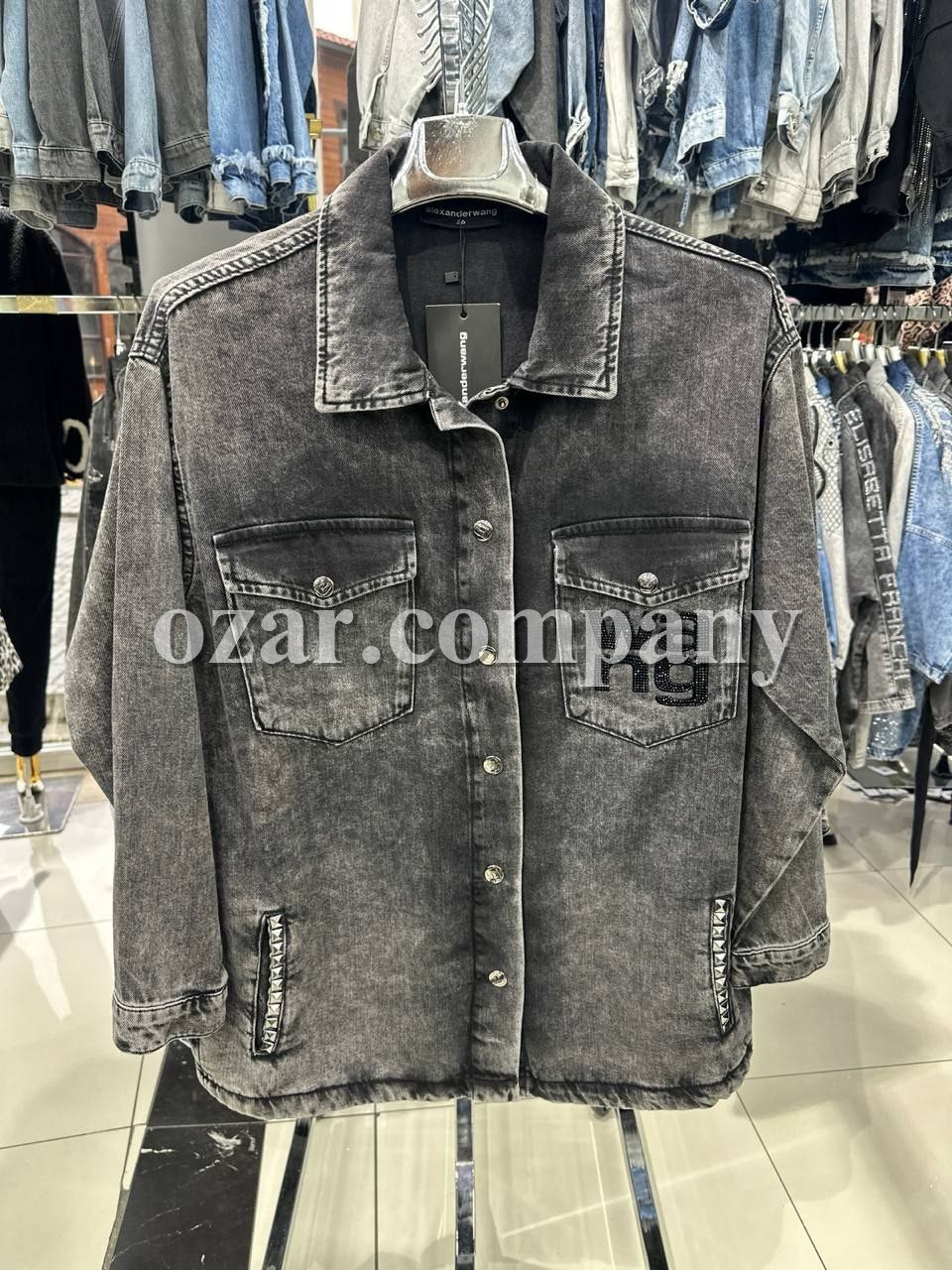 Женский Джинсовый Пиджак Alexander Wang