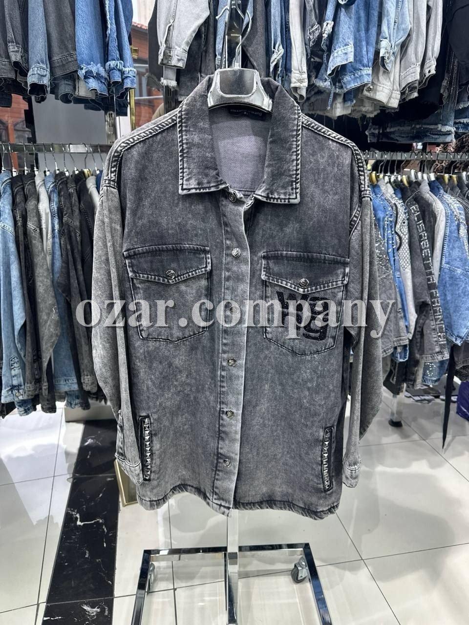 Женский Джинсовый Пиджак Alexander Wang