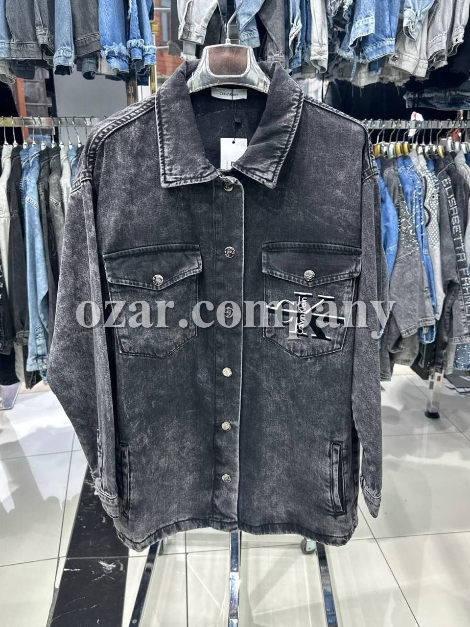 Женский Джинсовый Пиджак Calvin Klein
