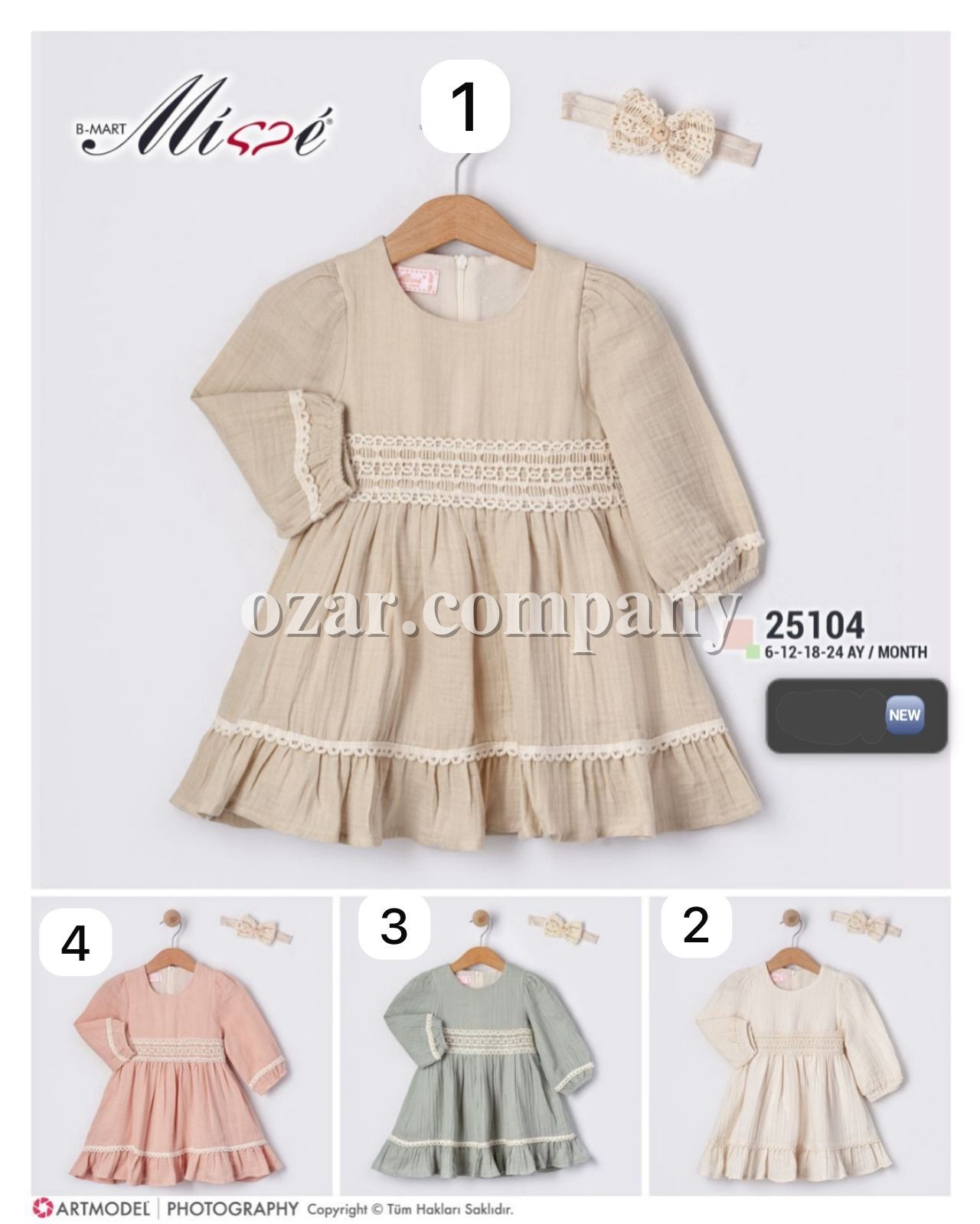 Платье Для Девочки Misse (6-12-18-24мес.)