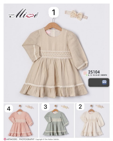 Платье Для Девочки Misse (6-12-18-24мес.)