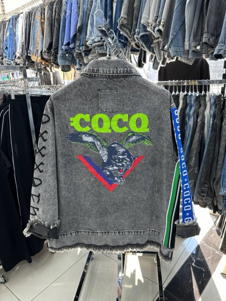 Женский Джинсовый Пиджак Coco Bianca