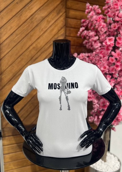 Женская Футболка Moschino