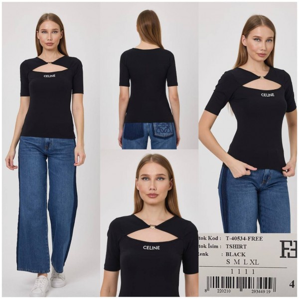 Женская Футболка Celine