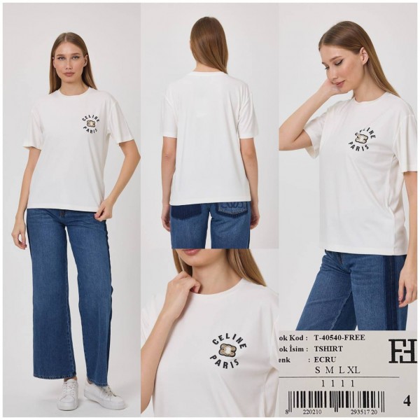 Женская Футболка Celine