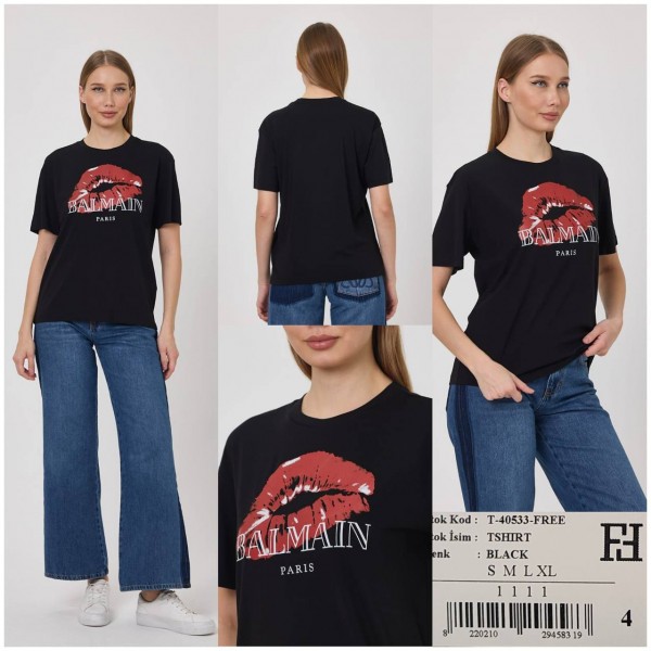 Женская Футболка Balmain