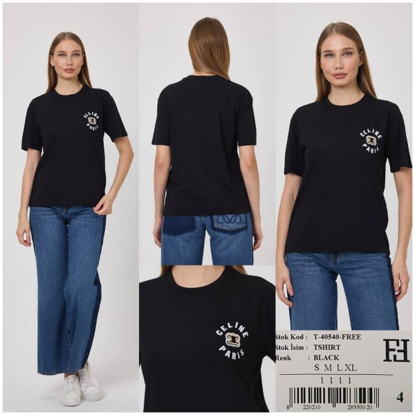 Женская Футболка Celine